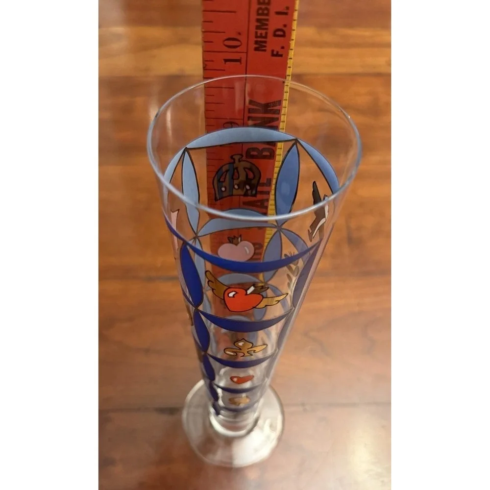 Rare Vintage Markus Binz, Ritzenhoff Tall Drinking‎ Glass